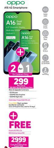 Game Oppo A16 4G Smartphone-Each offer
