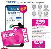 Game Tecno Spark 7 Pro 128GB 4G Smartphone-Each offer