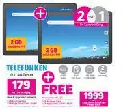 Telefunken 10.1" 4G Tablet-Each