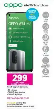 Game Oppo A74 5G Smartphone-On 1GB Red Core More Data offer