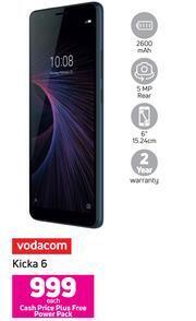 vodacom kicka 6 price