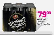 Game Windhoek Draught Can-6 x 440ml offer