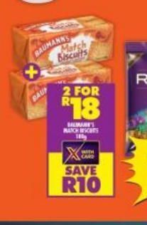 Shoprite Baumanns biscuits 2 offer