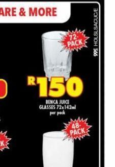 Shoprite Liquor Drinking glasses offer
