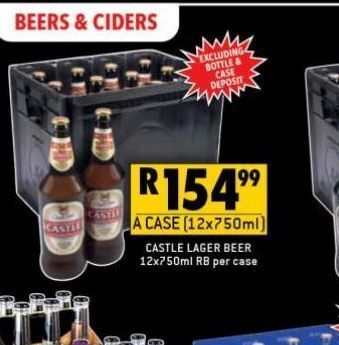 Shoprite Liquor Castle beer offer