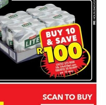 Shoprite Liquor Castle beer offer