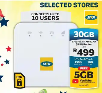 Pick n Pay Sh@relink FM927U NLP Router LTE offer