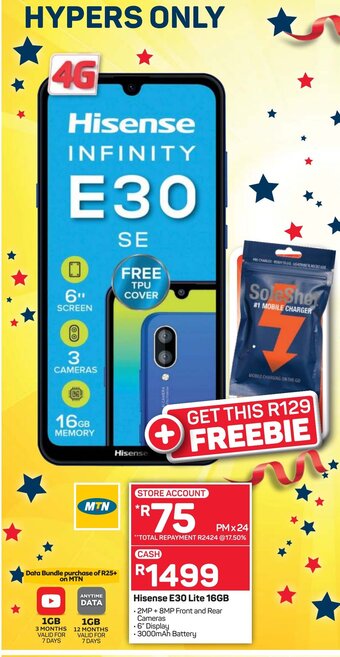 Pick n Pay Hisense E30 Lite 16GB offer