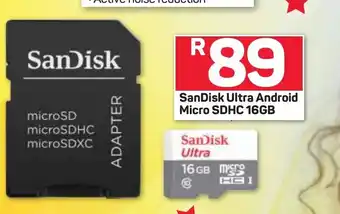 Pick n Pay SanDisk Ultra Android Mirco SDHC 16GB offer