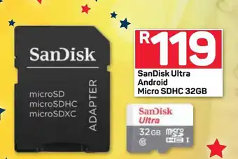 Pick n Pay SanDisk Ultra Android Micro SDHS 32GB offer