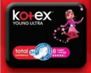 Checkers Kotex Ultra Thin Young Super 8 offer