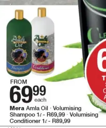 Checkers Mera Amla Oil Volumising Shampoo 1L offer