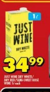 Shoprite Liquor Just wine offer