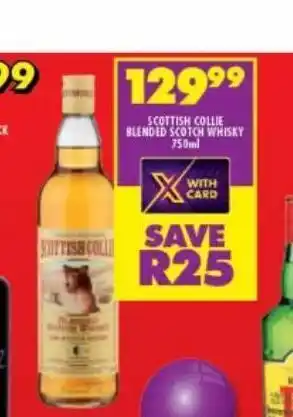 Scottish collie whiskey