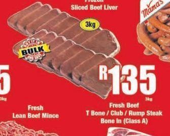 Boxer Beef liver offer