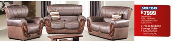 3 piece nappoli lounge suite