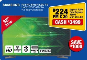 OK Furniture Samsung full hd smart led tv ua32n5300arxxa offer