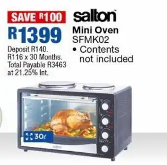OK Furniture Mini oven sfmk02 offer