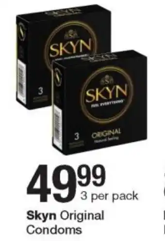 Checkers Skyn Original Condoms offer
