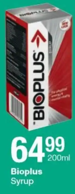 Checkers Bioplus Syrup 200ml offer