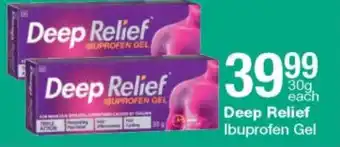 Deep Relief Ibuprofen Gel 30g