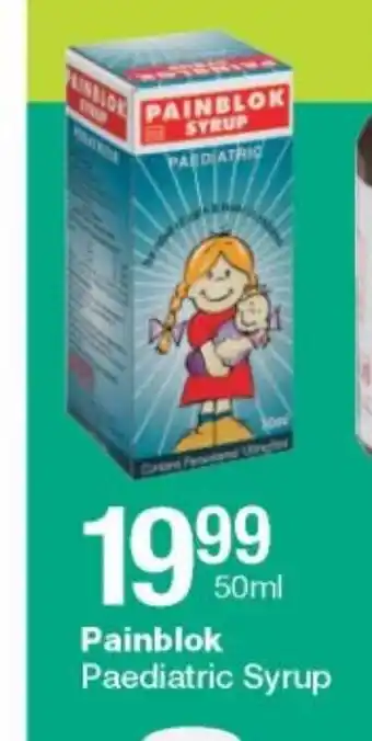 Checkers Painblock Paediatric Syrup 50ml offer