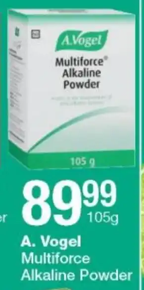 Checkers A.Vogel Multiforce Alkaline Powder 105g offer