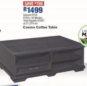 Cosmo coffee table