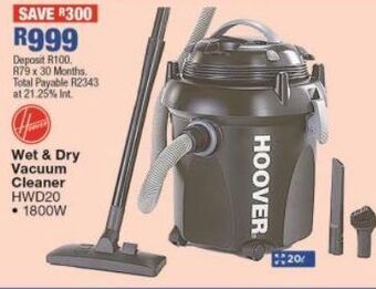 Wet & dry vacuum cleaner hwd20