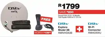 OK Furniture Dstv explora model 3b rmivhdx3b offer