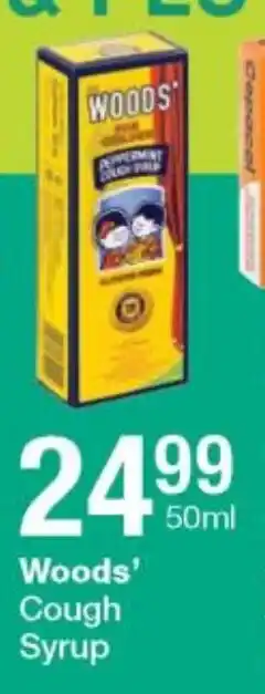 Checkers Woods'Cough Syrup 50ml offer
