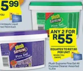 Pick n Pay Plush Supreme Pine Gel All Purpose Cleaner offer