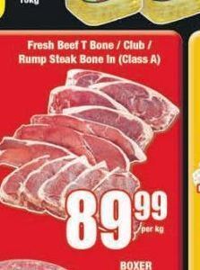 Boxer Beef steaks offer