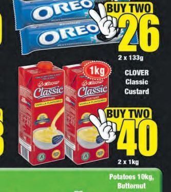 Boxer Clover custard 2 offer