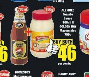 Boxer All gold tomato sauce offer