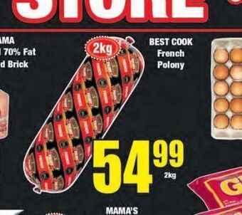 Boxer Best cook polony offer