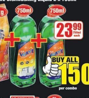 Boxer Fresh wave dishwashing liquid offer