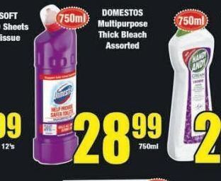 Boxer Domestos bleach offer