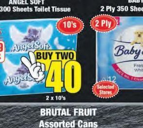 Boxer Baby soft toilet paper 2 offer