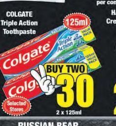 Boxer Colgate toothpaste 2 offer