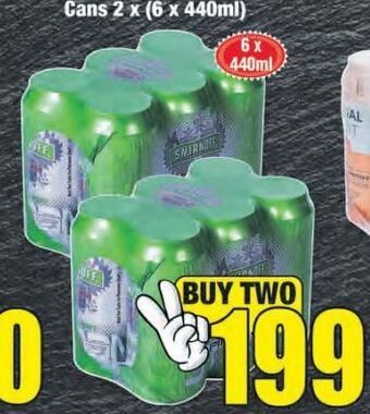 Boxer Smirnoff cans 2 offer