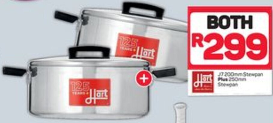 Hart J721 Litre Stew Pan offer at Pick n Pay