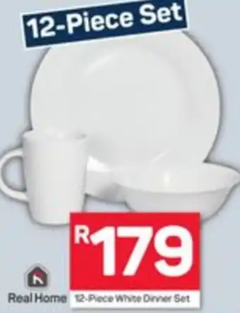 Pick n Pay 12 Piece White Dinner Set offer