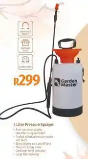 Builders Warehouse Garden Master 5Ltr Pressure Sprayer offer