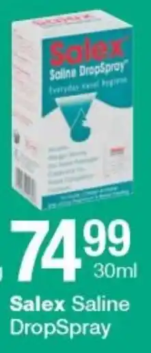 Salex Saline DropSpray 30ml