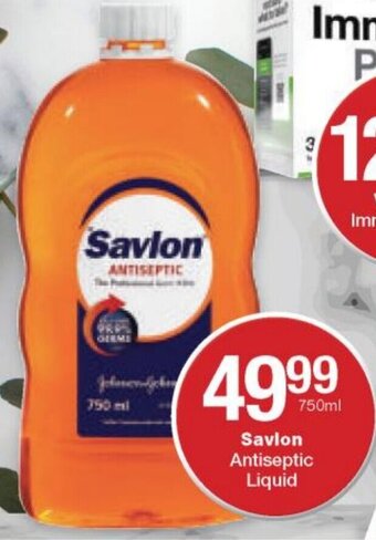 Checkers Savlon Antiseptic Liquid 750ml offer