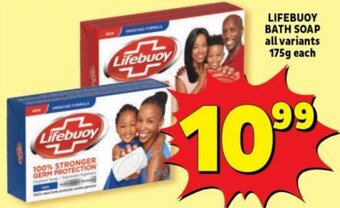 Usave Lifebuoy Bath Soap 175g offer