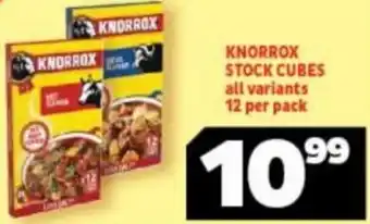 Usave Knorrox Stock Cubes 12 per Pack offer