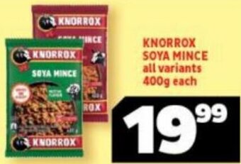 Usave Knorrox Soya Mince 400g offer
