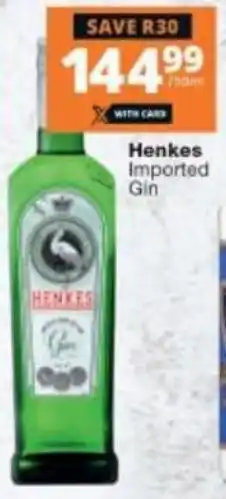 Checkers Liquor Shop Henkes offer